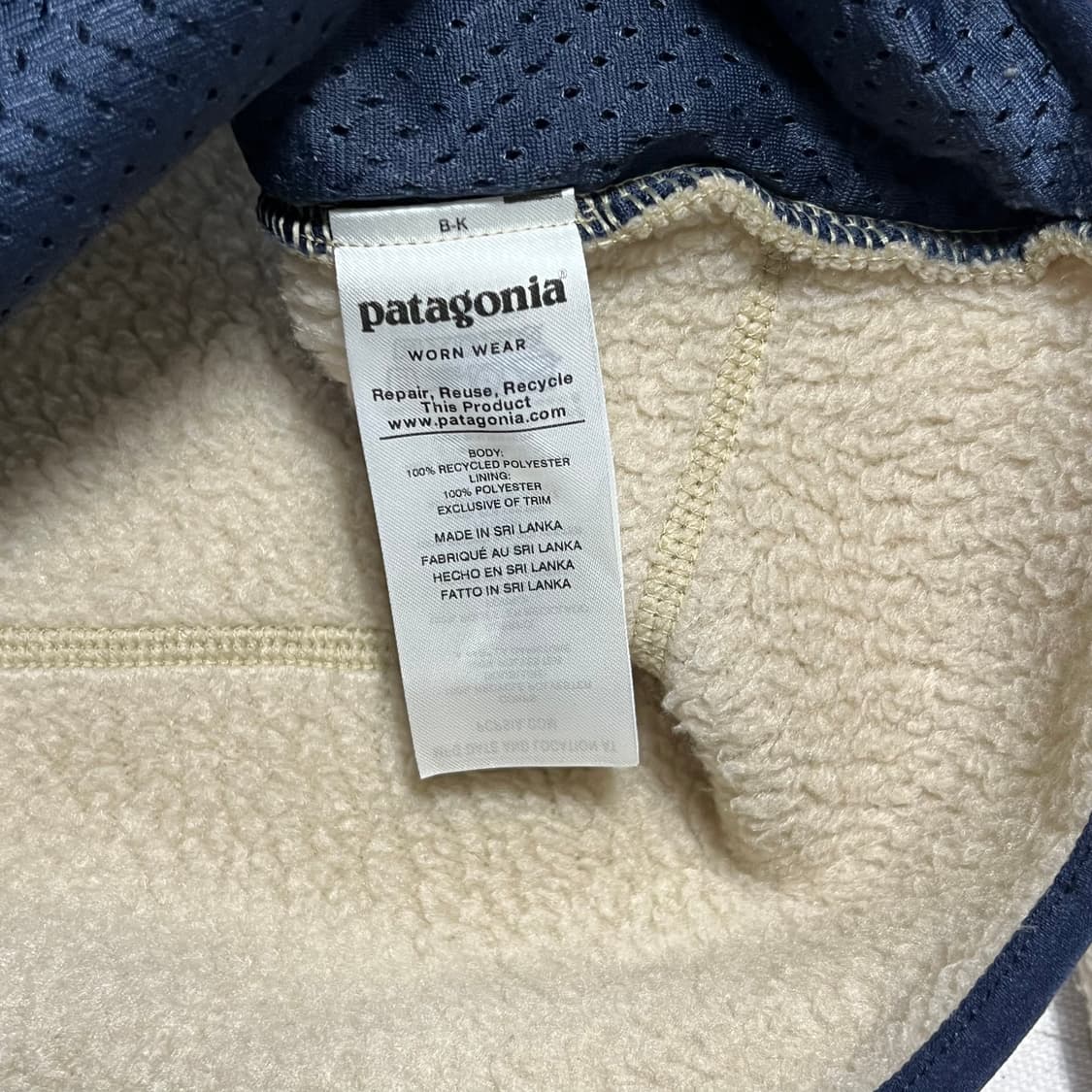 M 파타고니아 레트로 파일 플리스 상품이미지5
