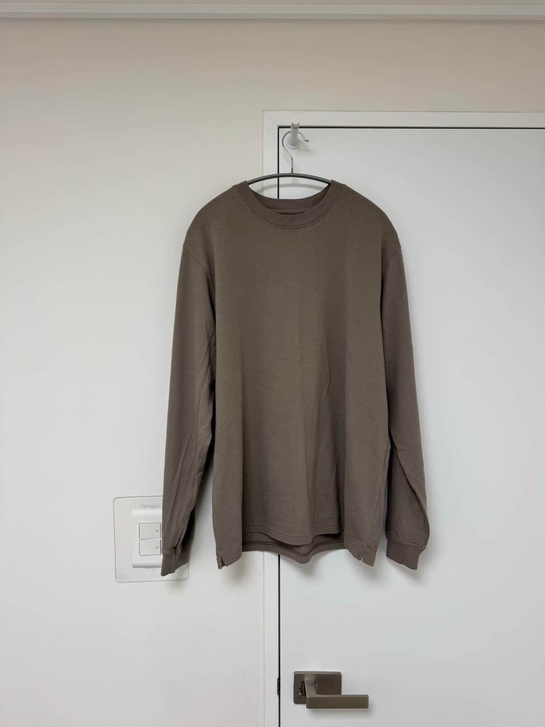 고낙 cotton nep long sleeve 모카 상품이미지2