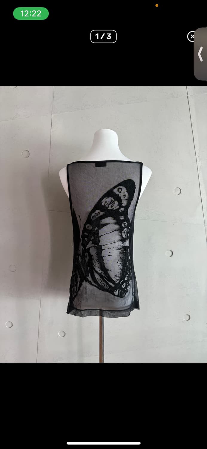 Miss sixty 나비 매쉬 탑 상품이미지1