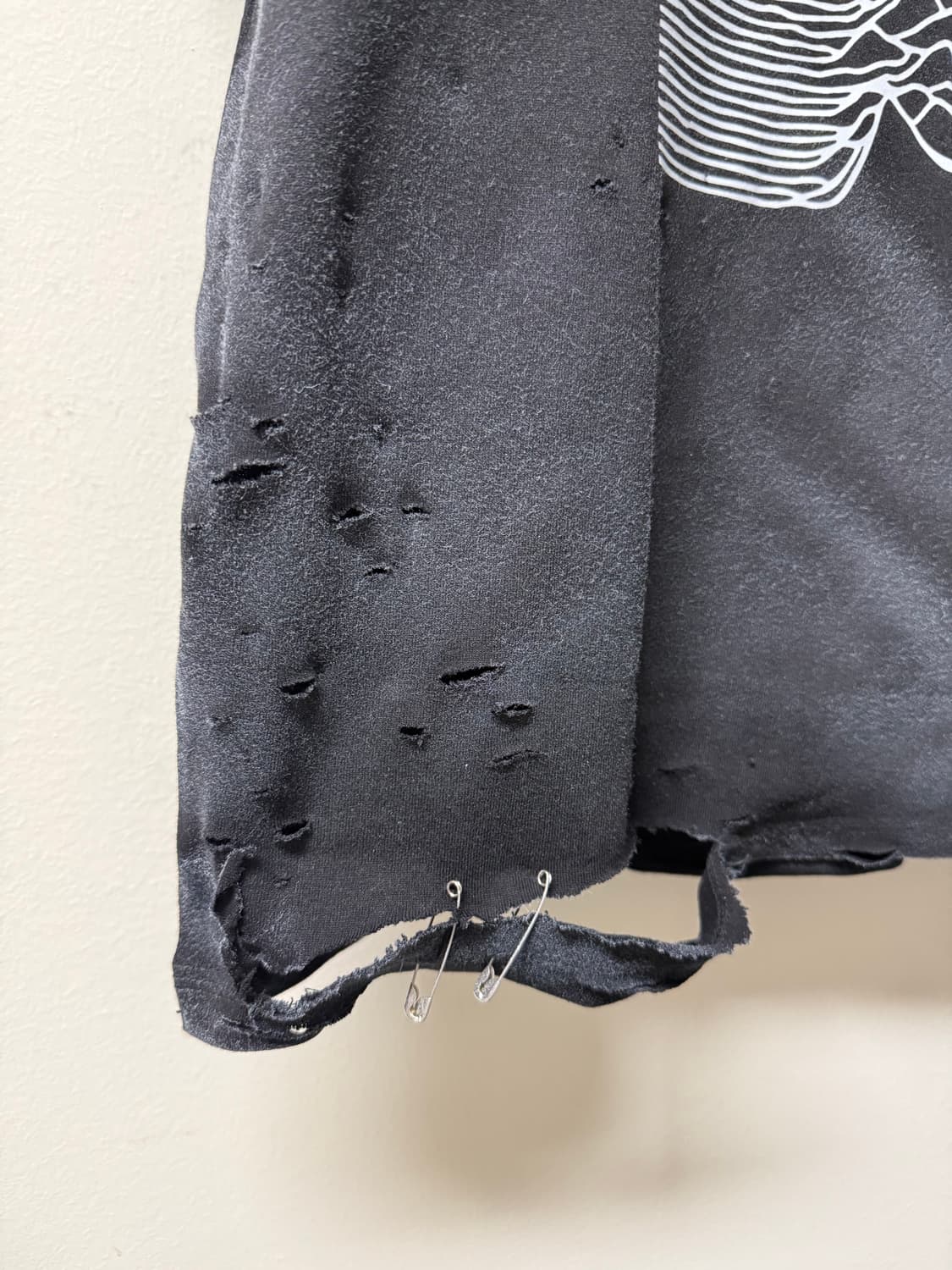 조이디비전 디스트로이드 워싱 밴드티  상품이미지4