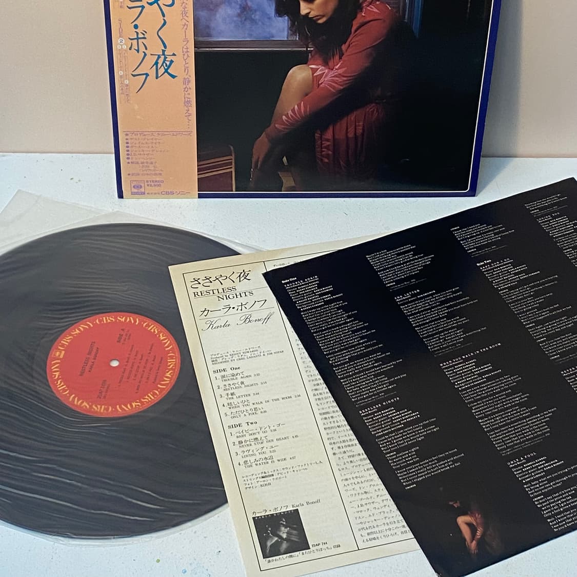 (LP-일본반) Karla Bonoff - Restless Nights 상품이미지3
