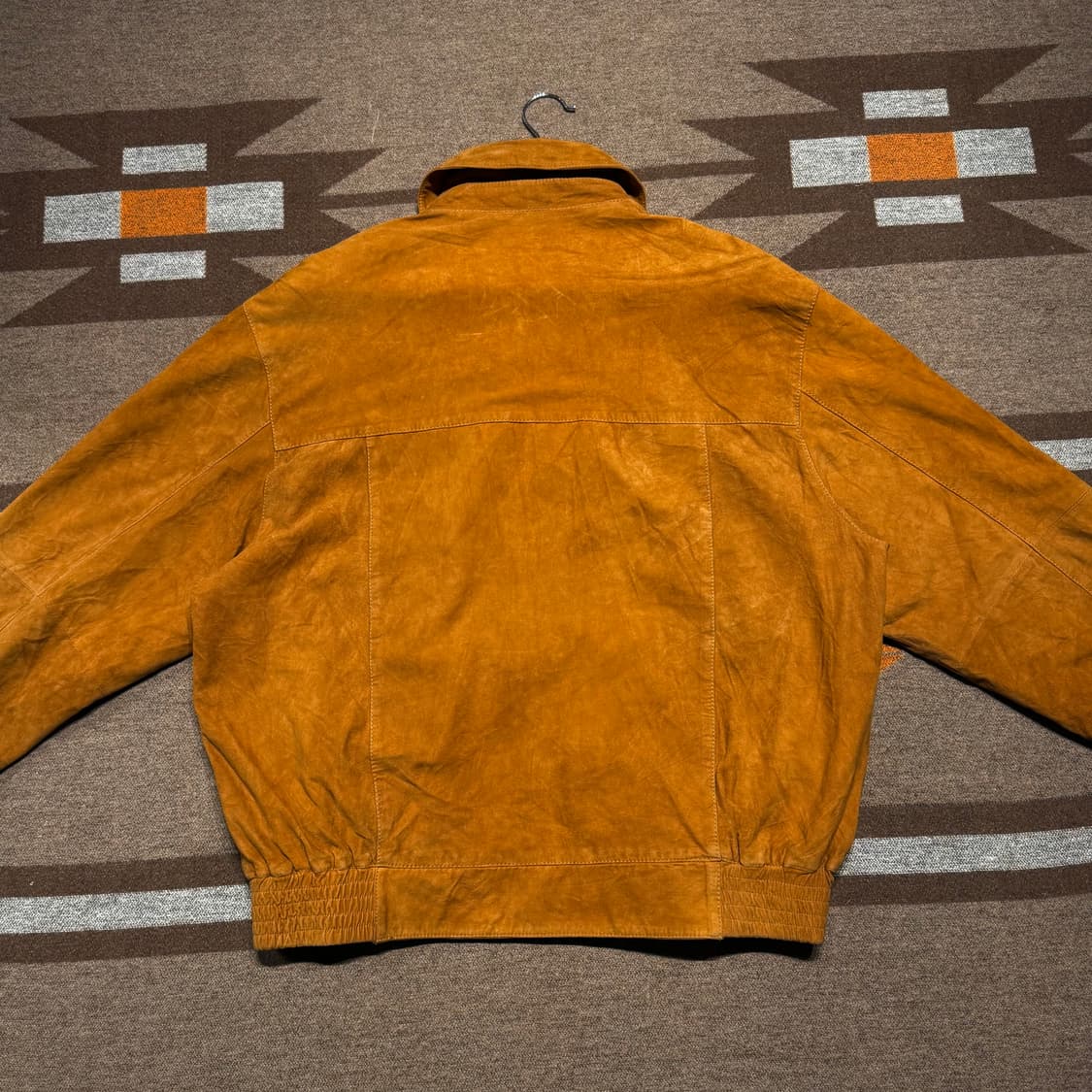 스페인제 램스킨 스웨이드 봄버 자켓 110 양가죽 상품이미지7