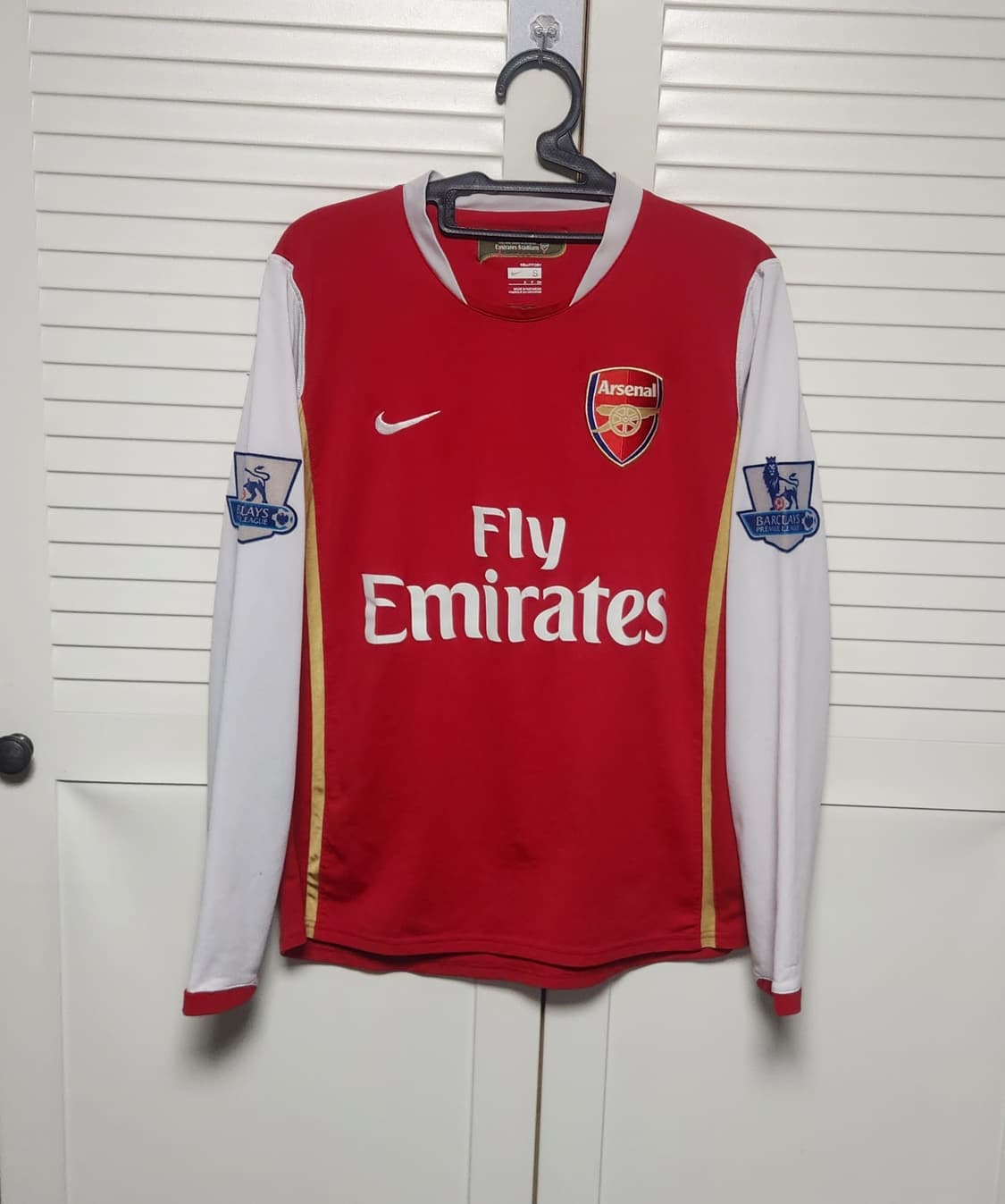 06-08 아스날 홈 긴팔 No.4 파브레가스 나이키 유니폼 상품이미지1