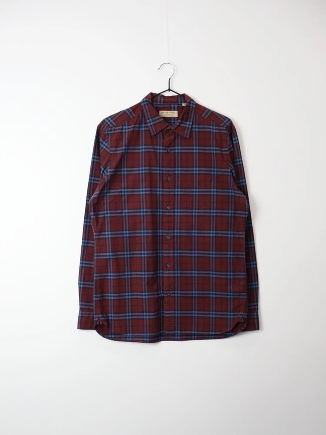 Burberry Check Cotton Button Shirt 상품이미지3