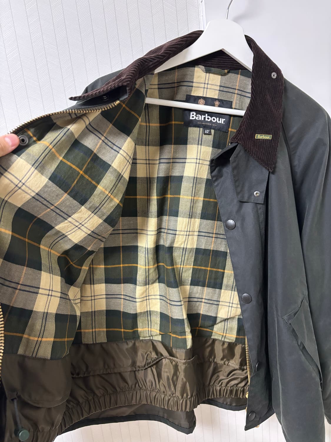 바버 트랜스포트 올리브 40팝니다 상품이미지3