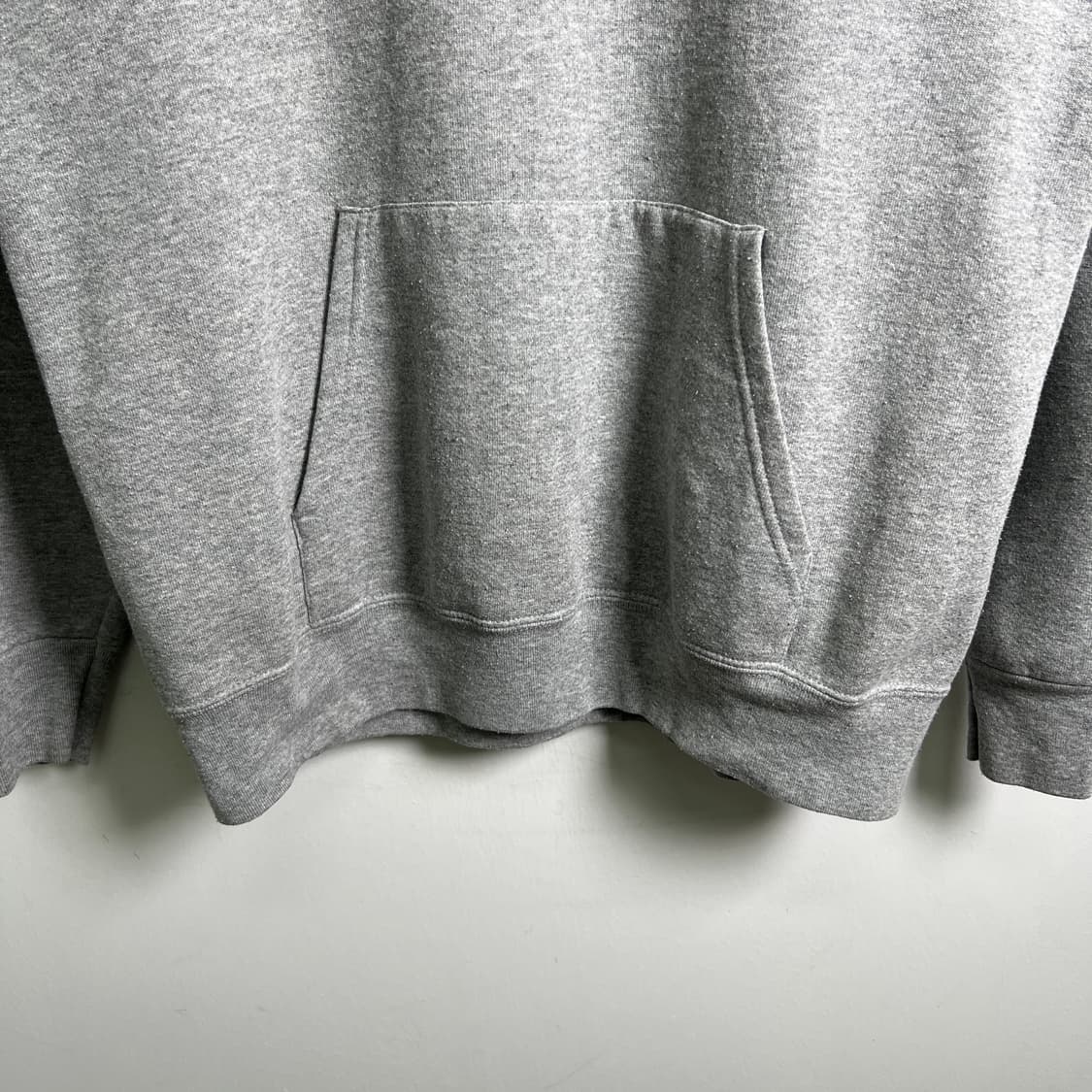 할리데이비슨 로고 프린팅 그레이 후드티 상품이미지5