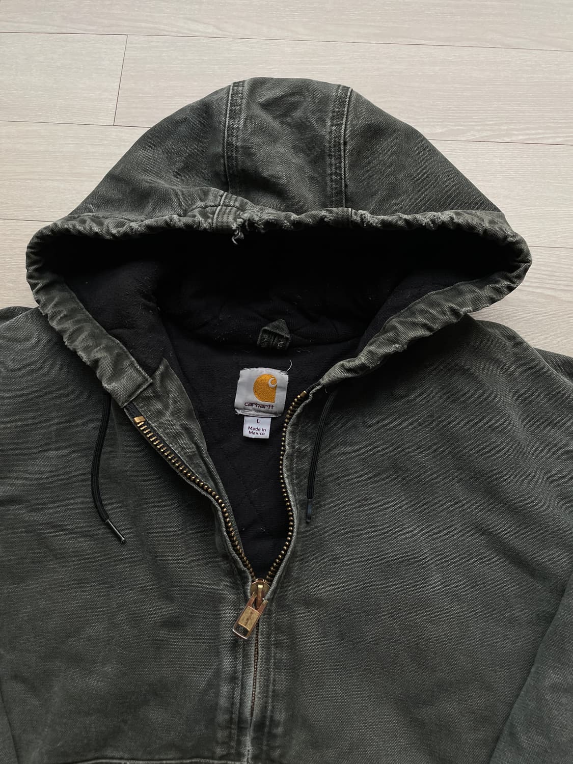 칼하트 j130 mos 모스 액티브 샌드스톤 빈티지 carhartt 상품이미지3