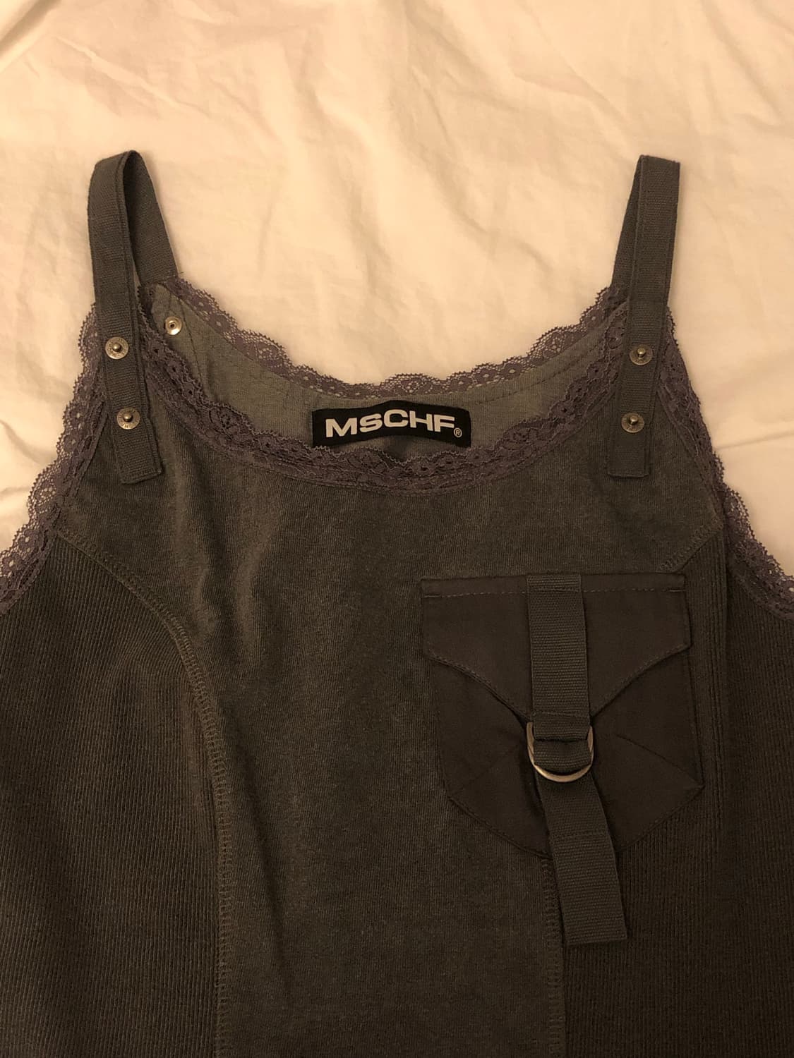 [새상품] 미스치프 레이스 스트랩 슬리브리스 (M size) 상품이미지2