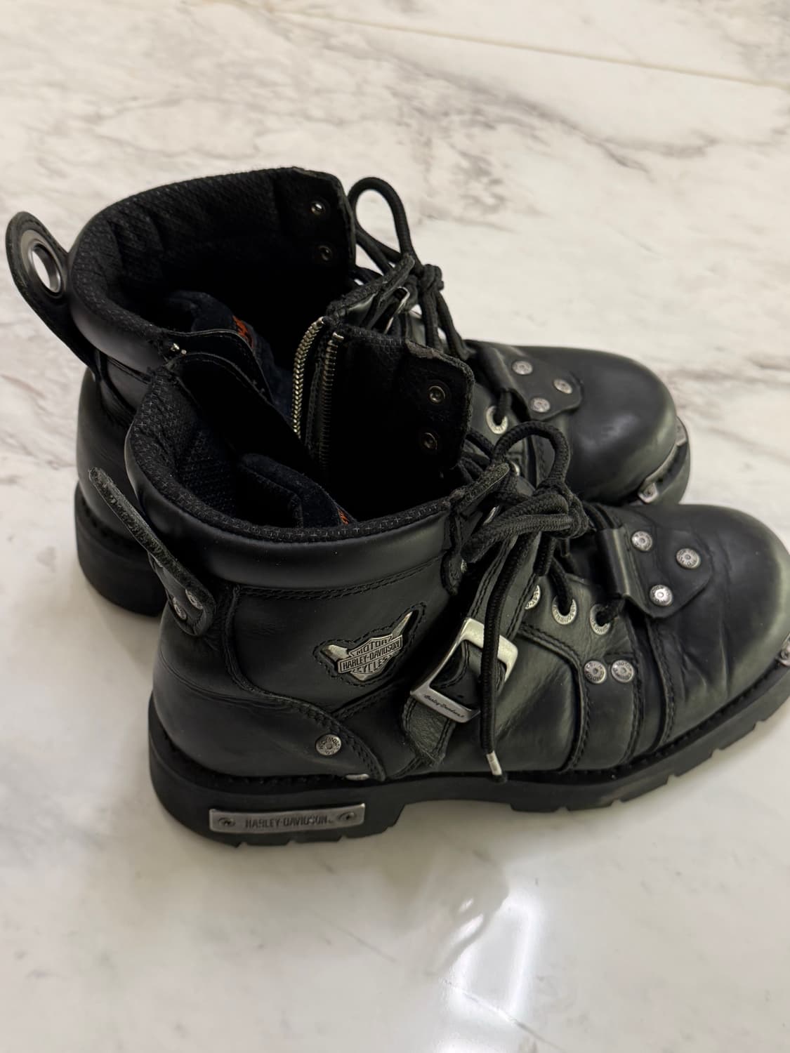 할리데이비슨 부츠 워커 블랙 250(7M) 상품이미지4