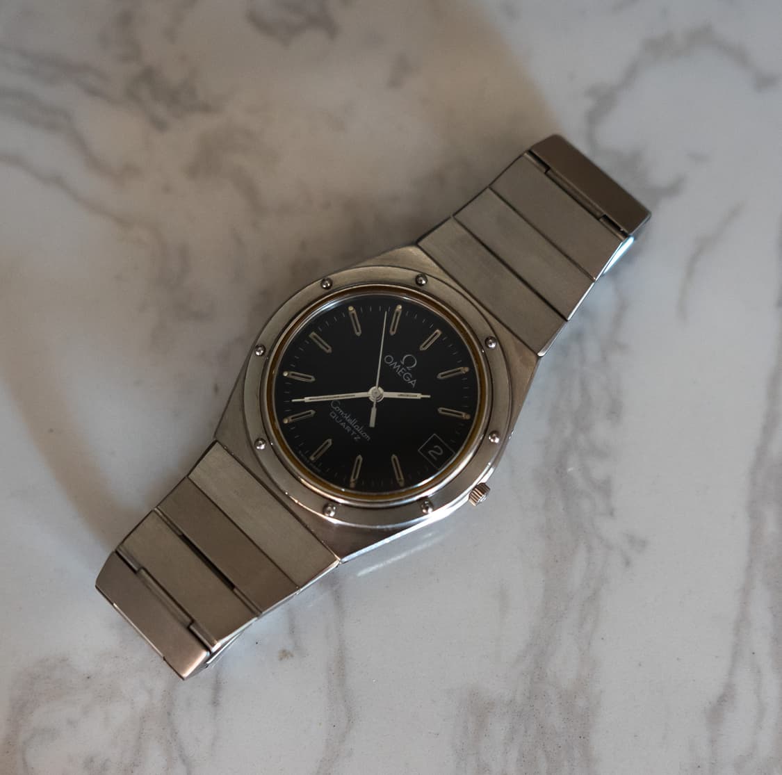 (희귀) 오메가 컨스틸레이션 로얄오크 마리너 빈티지 쿼츠 시계 상품이미지2