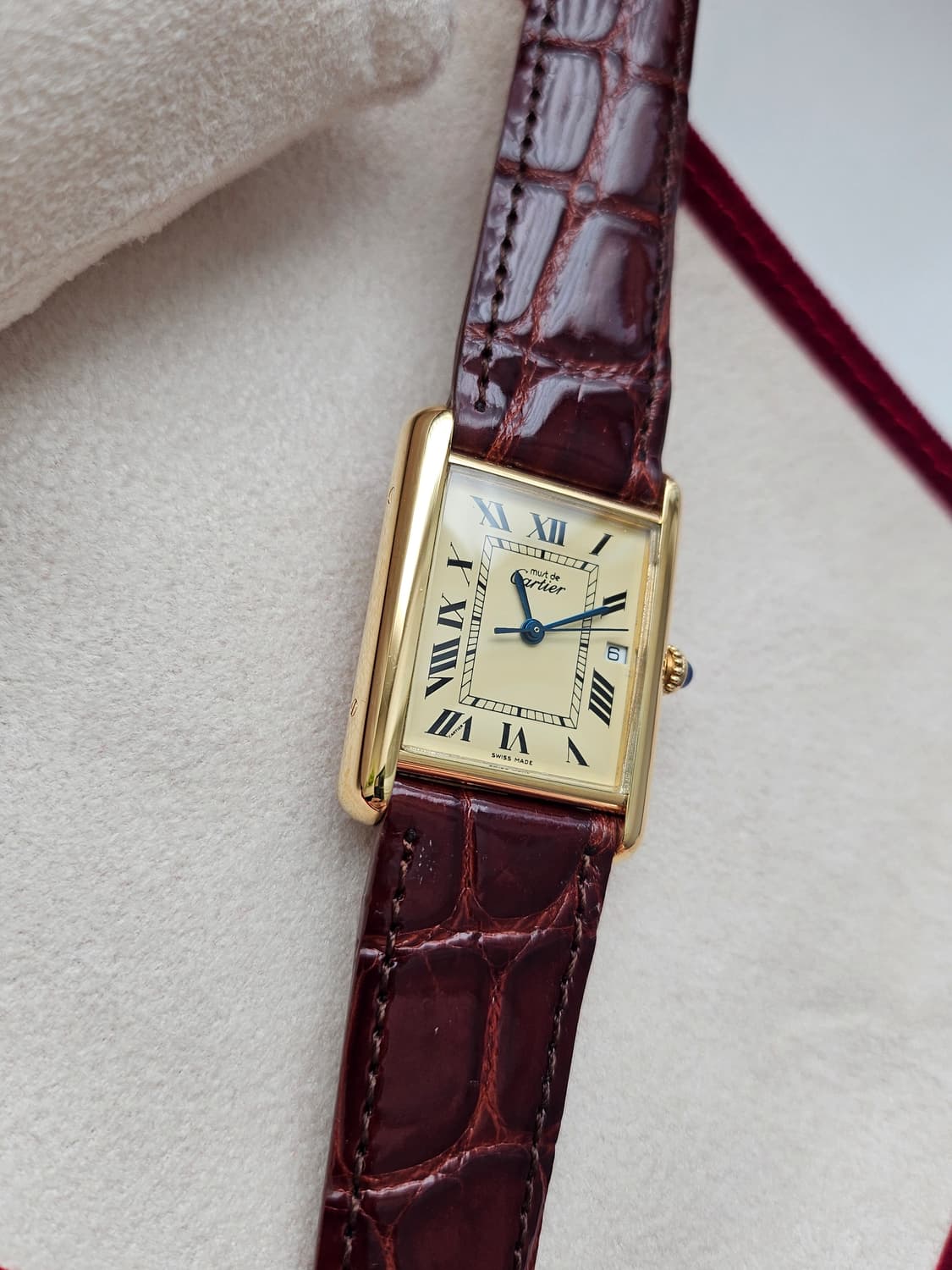 까르띠에 빈티지 탱크머스트 XL 샴페인다이얼 (정품보증서) 상품이미지2