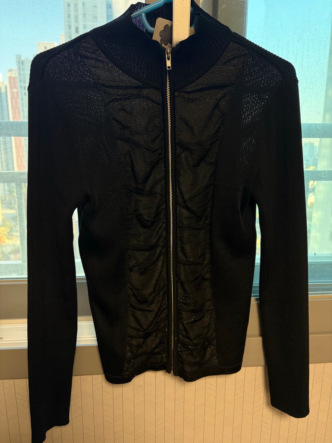 빈티지 셔링 집업 블랙 상품이미지6