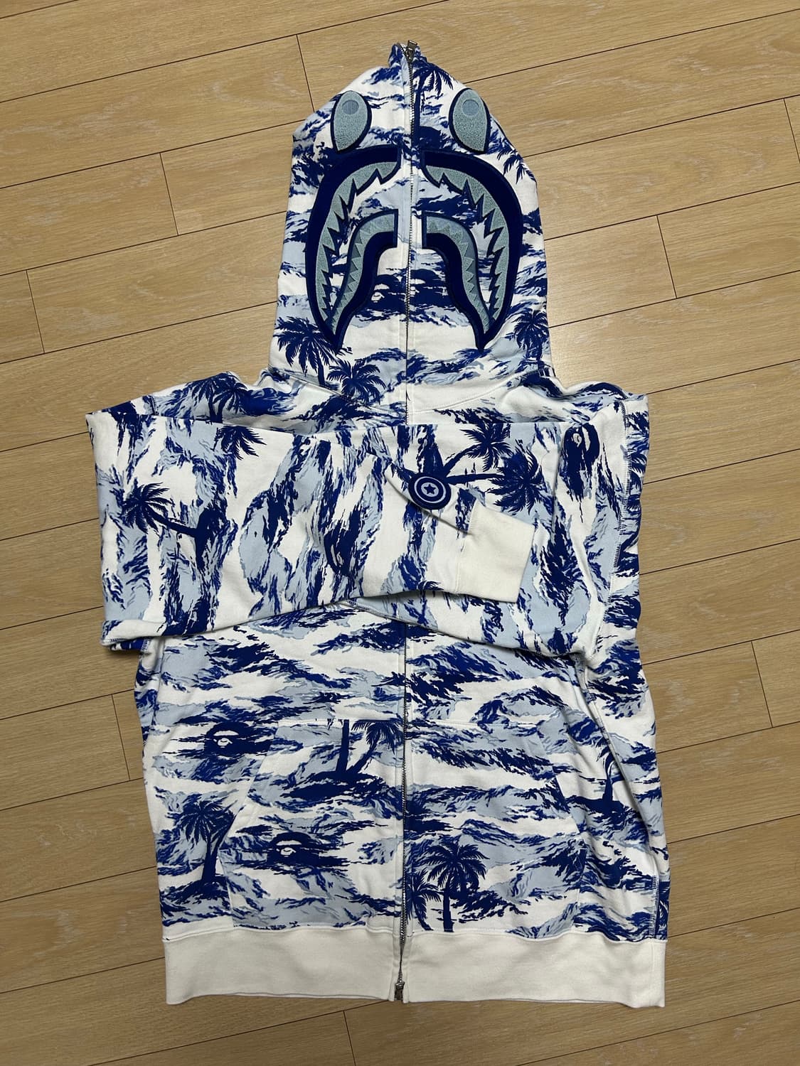 베이프 팜트리 카모 후드집업 상품이미지2