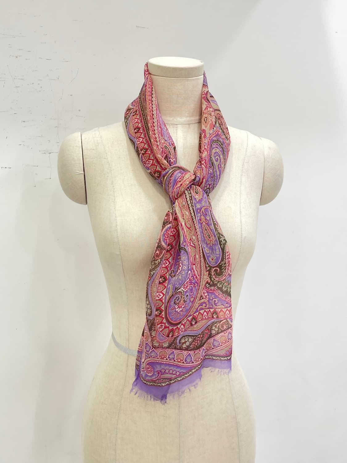 에트로 실크 머플러 상품이미지1