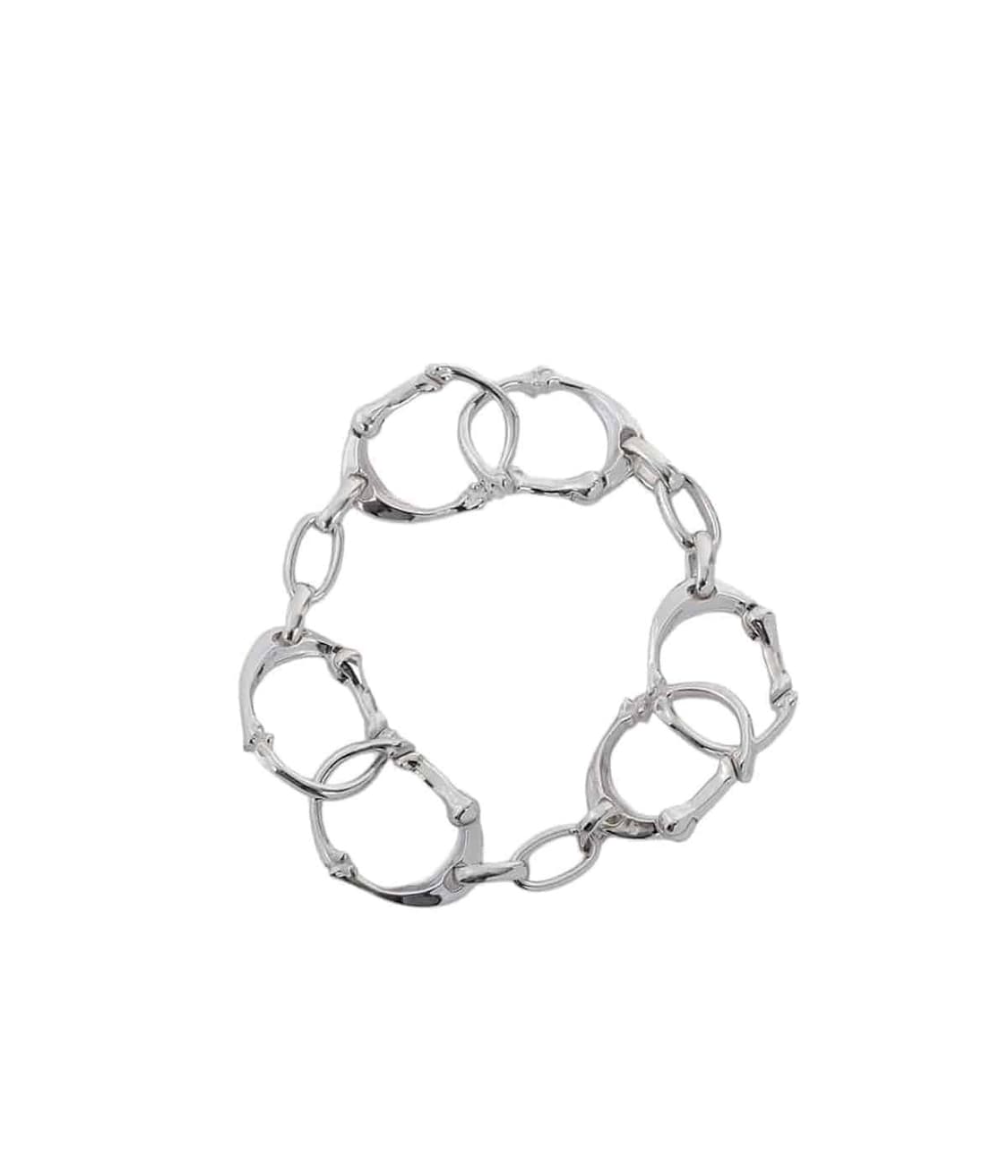 bone shaped carabiner bracelet.-S- 상품이미지1