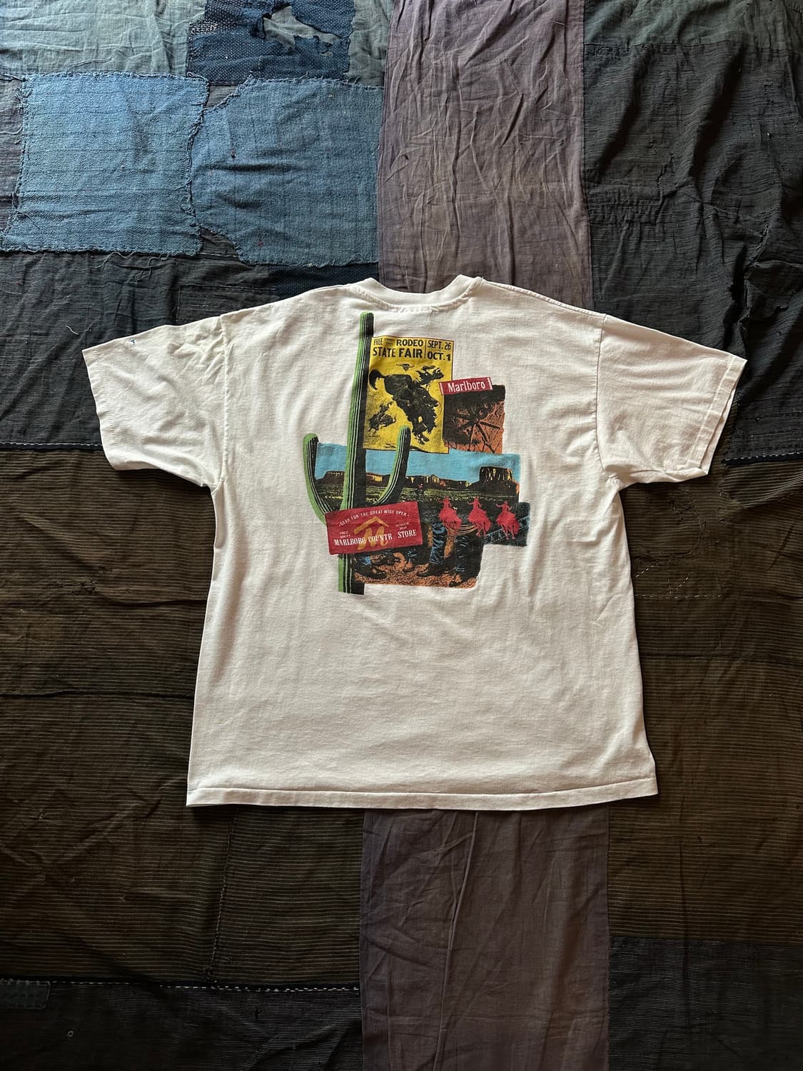 90s USA Vintage Marlboro T Shirt 상품이미지1