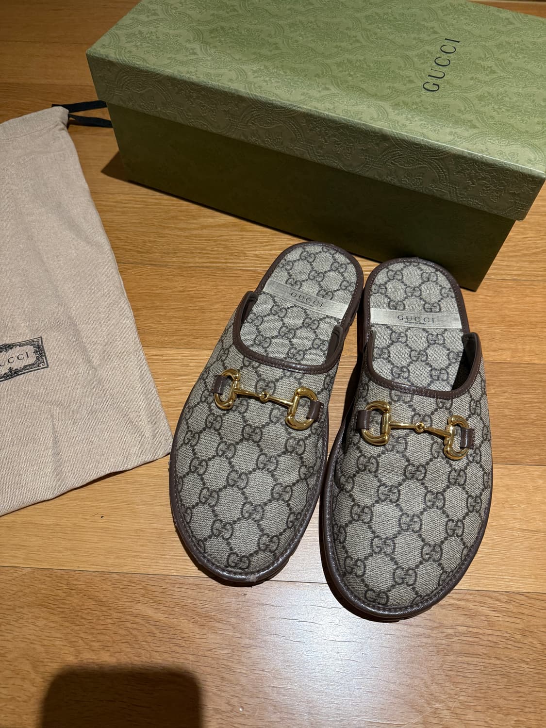 구찌 홀스빗 GG뮬 슬라이드 슬리퍼 270~280 상품이미지1