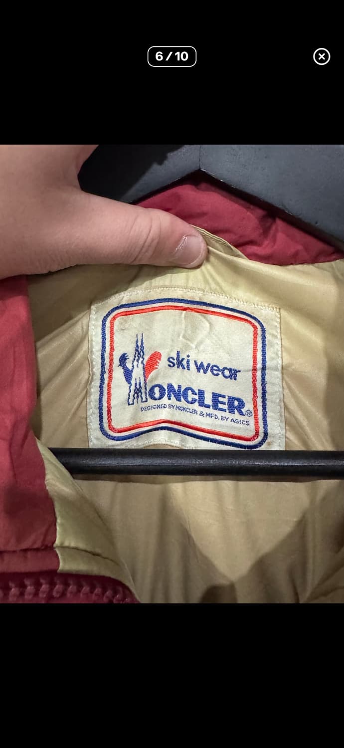 Moncler 80s 몽클레어 X 아식스 고어텍스 다운 푸퍼자켓 상품이미지6