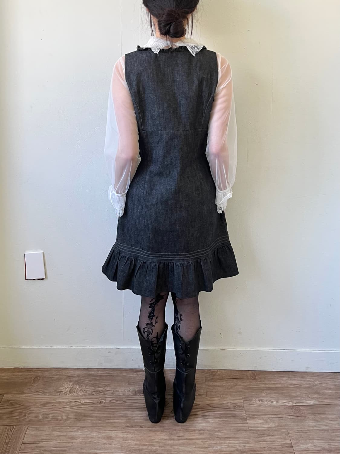 peyton place 데님 원피스 상품이미지10