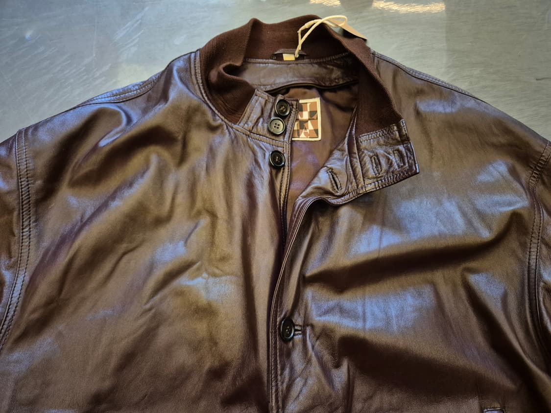 90s MALZIA 양가죽 봄버 상품이미지6