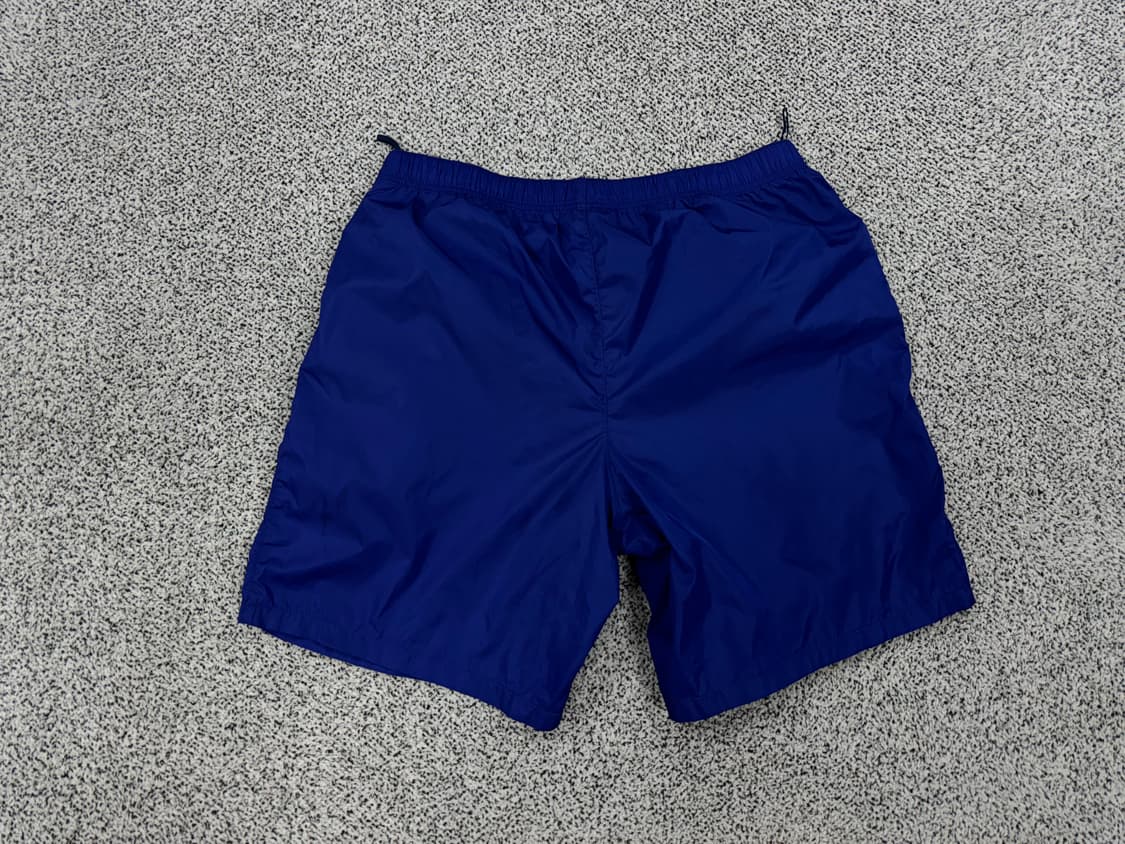 프라다 레드로고 나일론 반바지 상품이미지2