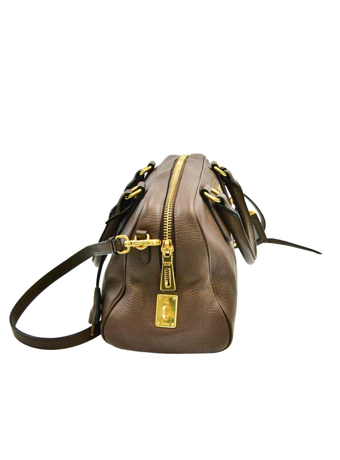 프라다 브라운 비텔로 투웨이백 (정품) 상품이미지4