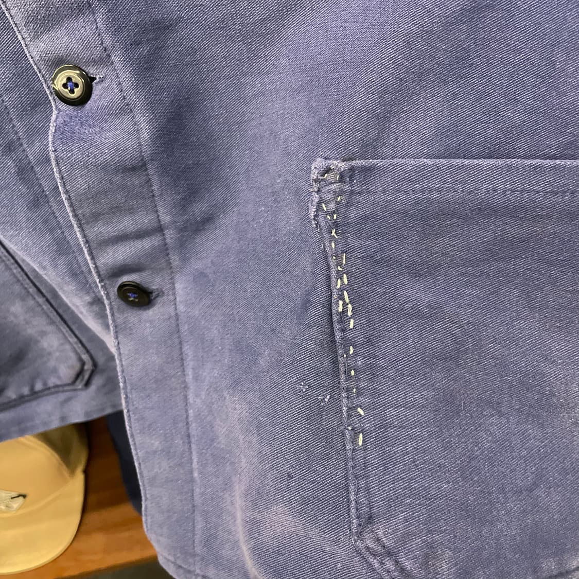 50s-70s 프렌치 워크 자켓 / 빈티지 초어 자켓 워크 웨어 상품이미지6