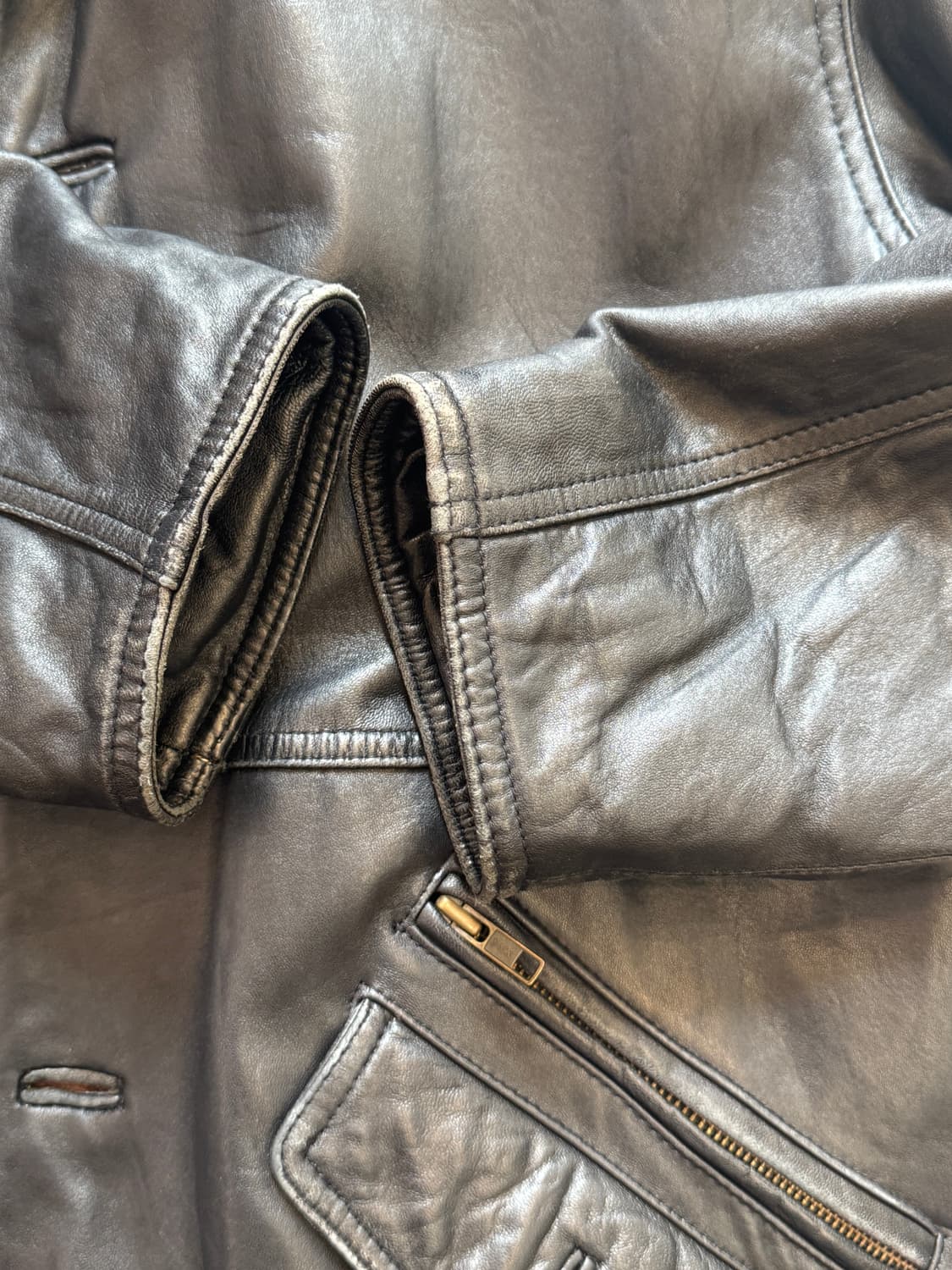 빈티지 램스킨 카코트(O56) 상품이미지8