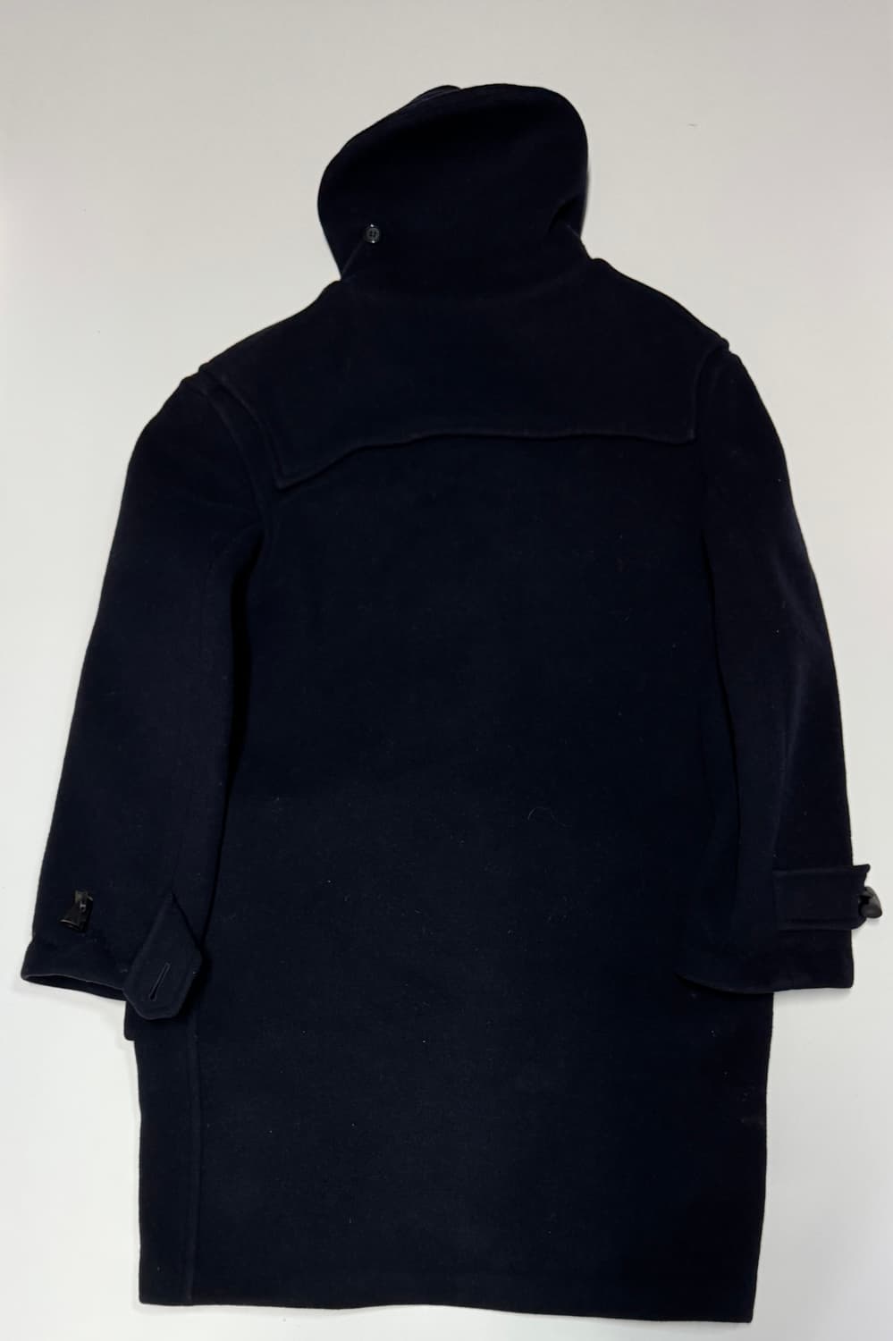 정품! 버버리 런던 떡볶이 더플 후드 코트 네이비 남녀공용 상품이미지2