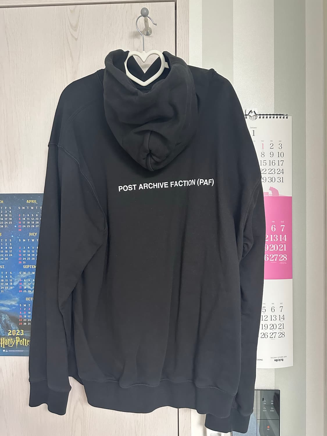 PAF 파프 6.0 휴먼 후드티 XL 상품이미지2