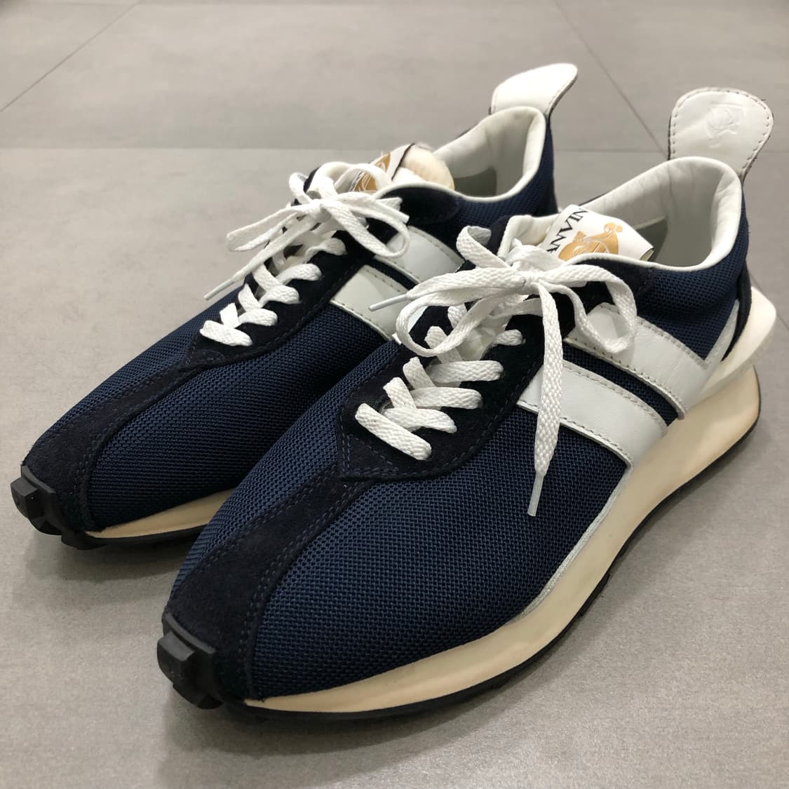 랑방 lanvin 메쉬 범퍼 러너 트레이너 스니커즈 44 상품이미지1