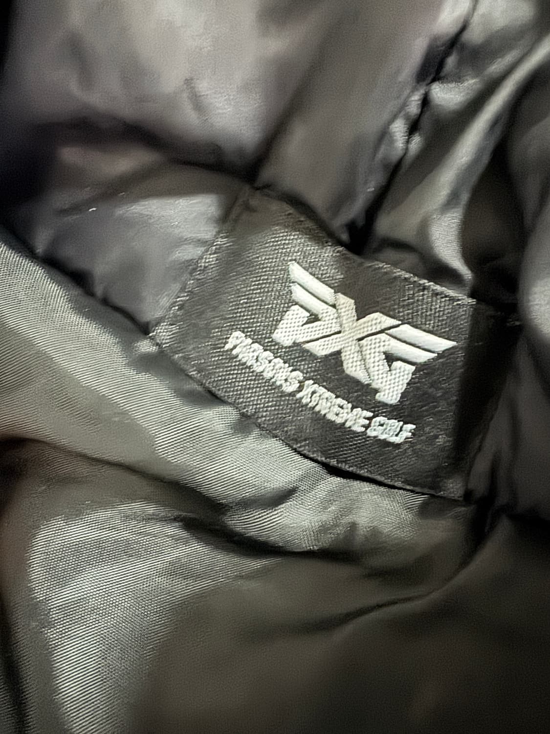 여성 PXG 골프 커스텀 리메이크 패딩 니트 후드 집업 S ~ M 상품이미지3