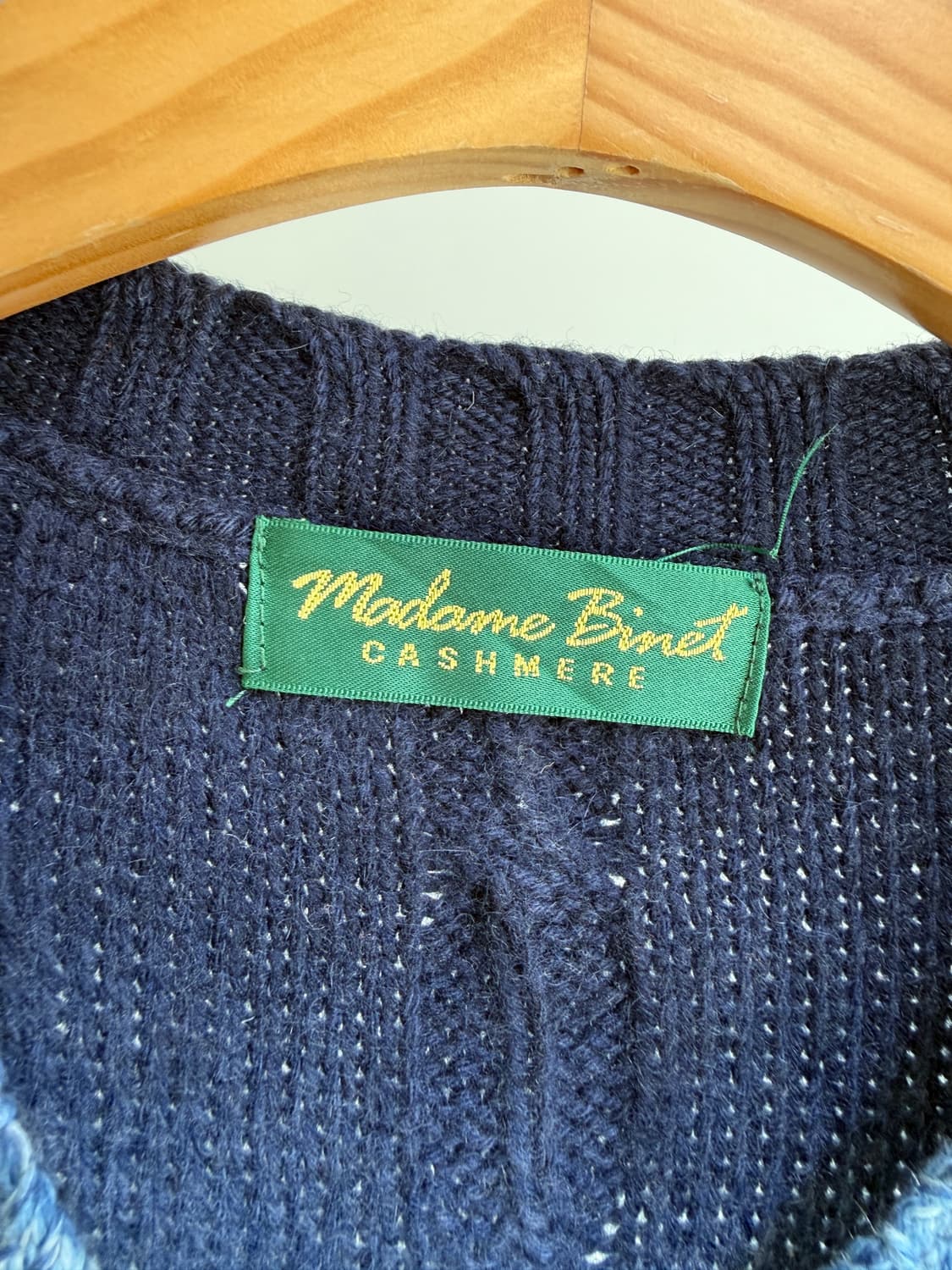 JAPANESE BRAND (Made in Japan) 캐시미어니트 상품이미지5