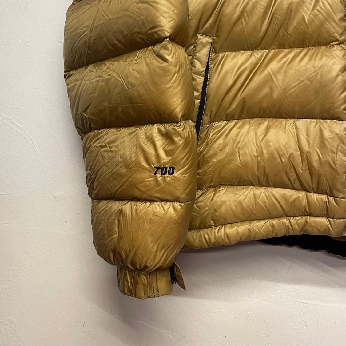노스페이스 700 구스다운 골드 패딩 자켓  상품이미지4