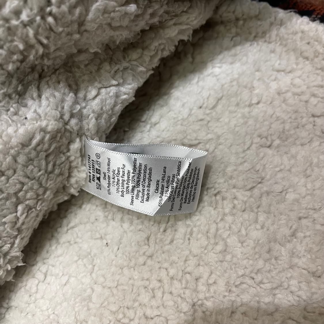 Vintage JACHS 패턴 셔츠자켓 상품이미지5