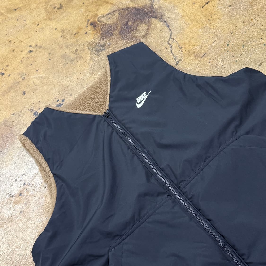 [정품/xl,105] 나이키 리버서블 플리스 베스트 b17 상품이미지4