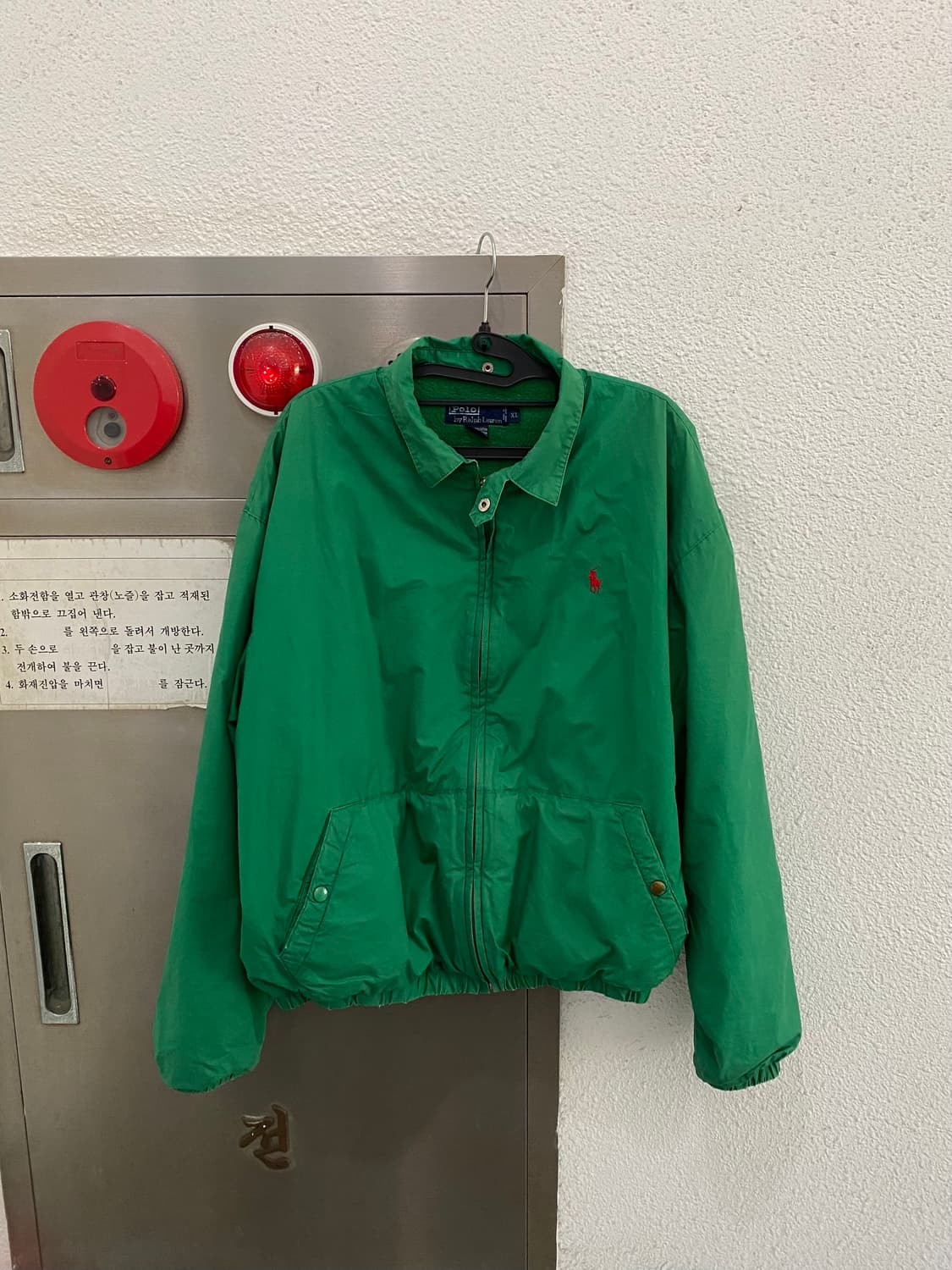 90s 폴로랄프로렌 스윙탑 레드 포니 플리스 자켓 상품이미지2