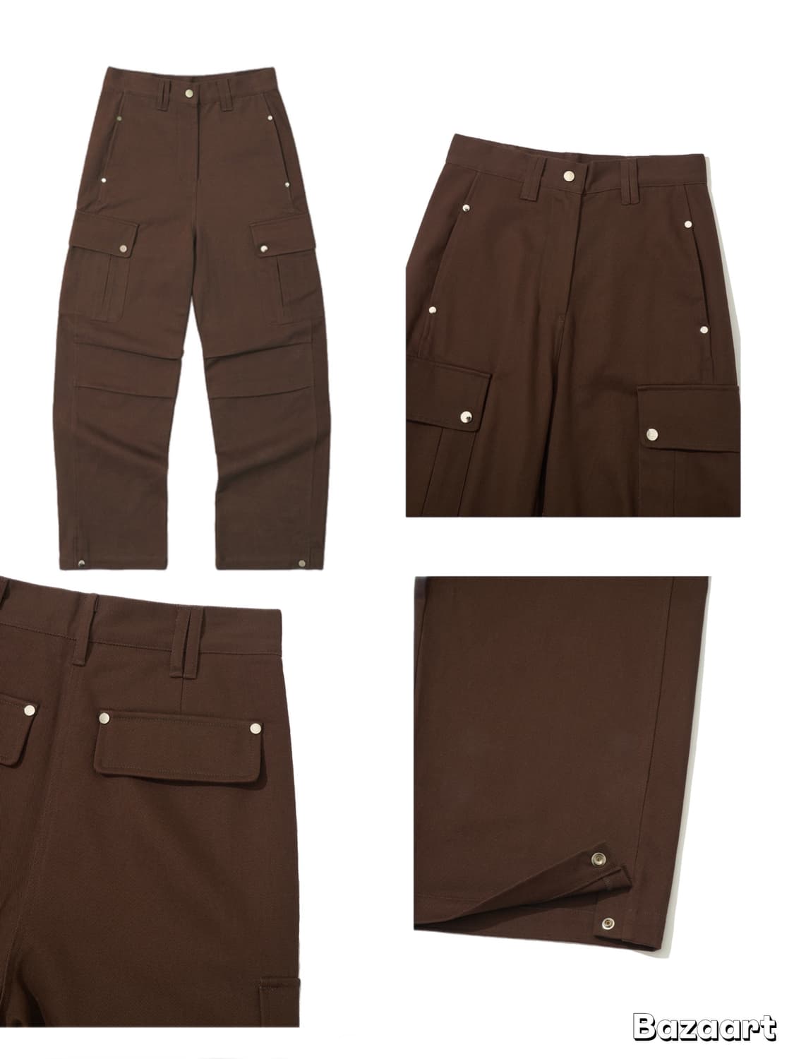 22FW PARTIMENTO WOMEN Cotton Cargo Pants 상품이미지2
