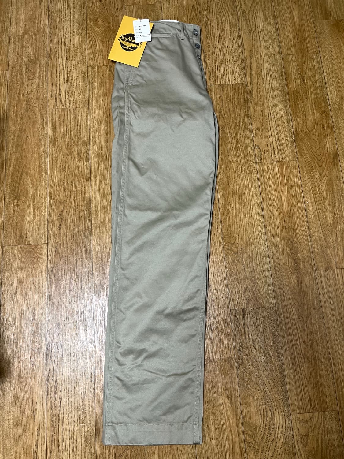 미착용 버즈릭슨 M43036 치노 팬츠 29사이즈 카키컬러 소킹완료 상품이미지8