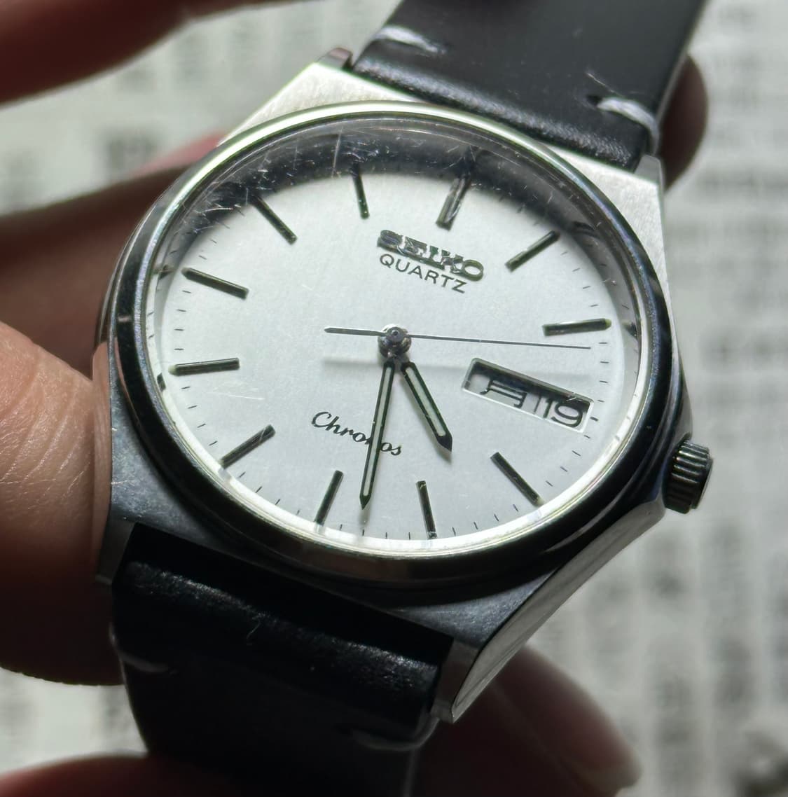 SEIKO quartz chronos 상품이미지8