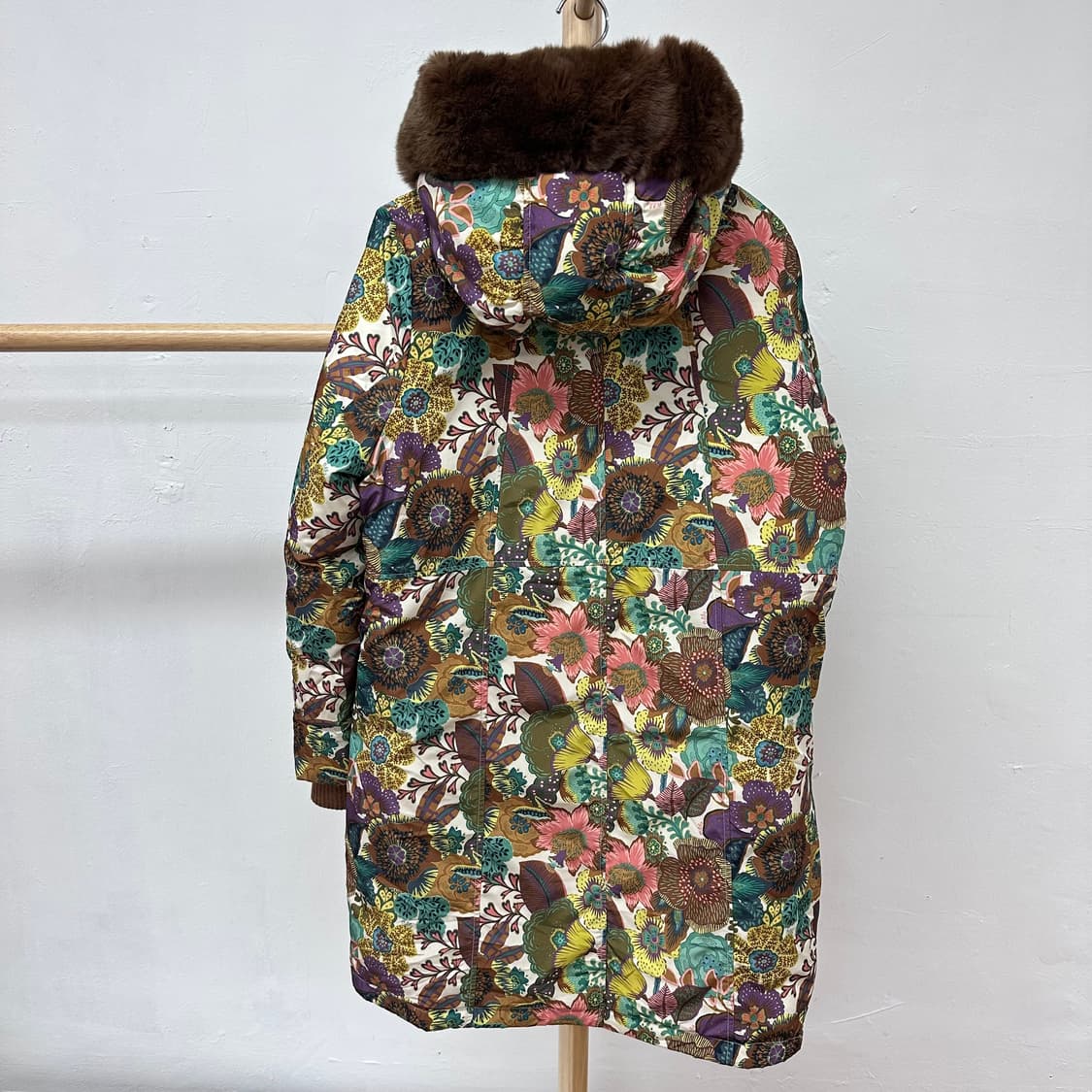 oilily 오일릴리 패턴 덕다운 패딩 점퍼 (토끼털) 정품 J25 상품이미지4