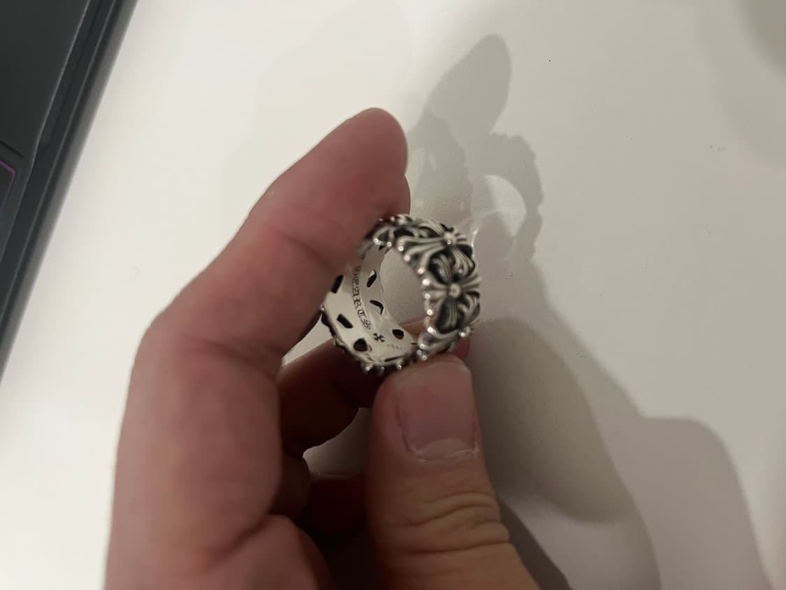 [US8.5]백화점 정품 크롬하츠 세메터리링 상품이미지8