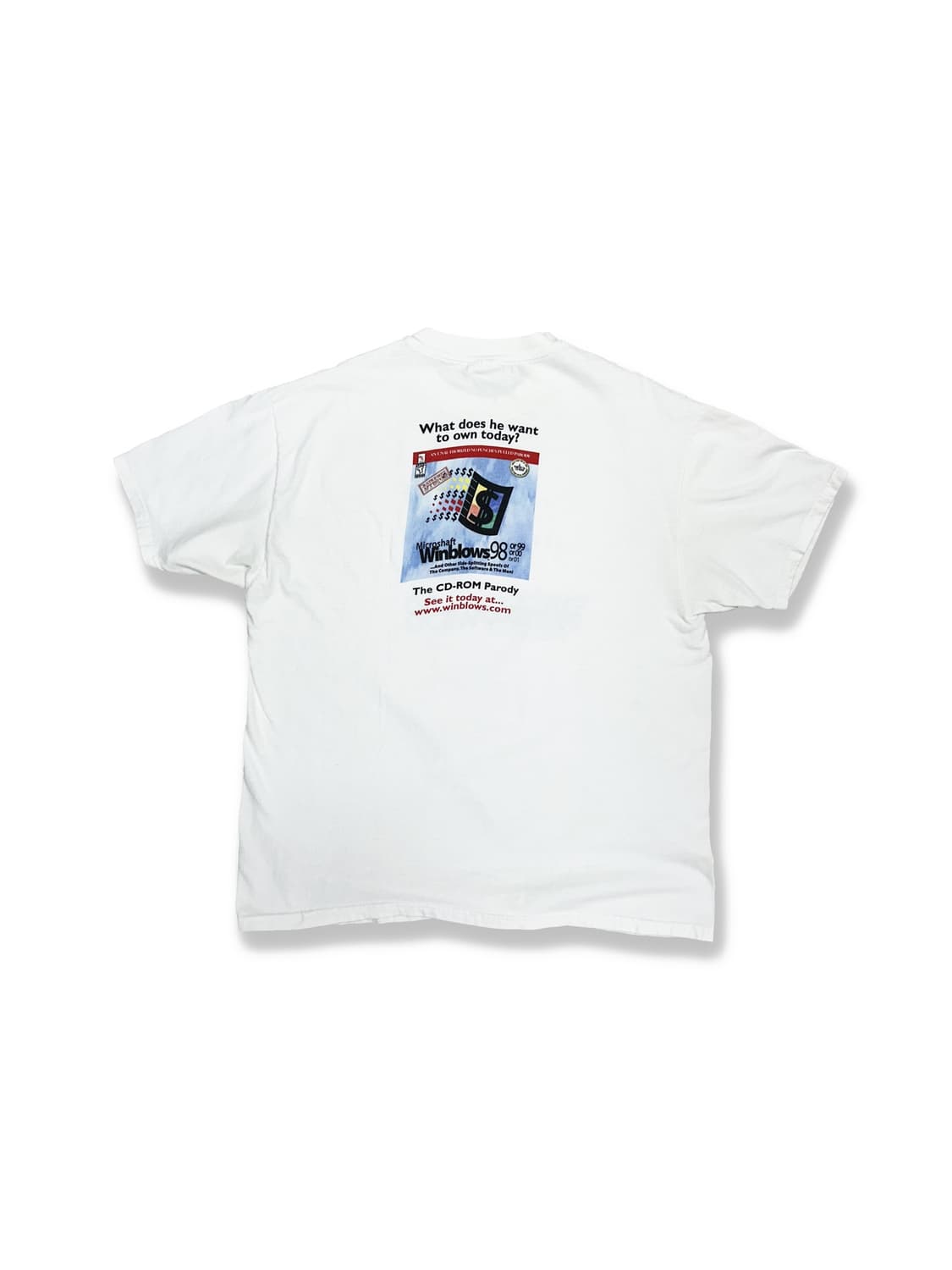 90’s 마이크로소프트 패러디 티셔츠 상품이미지2