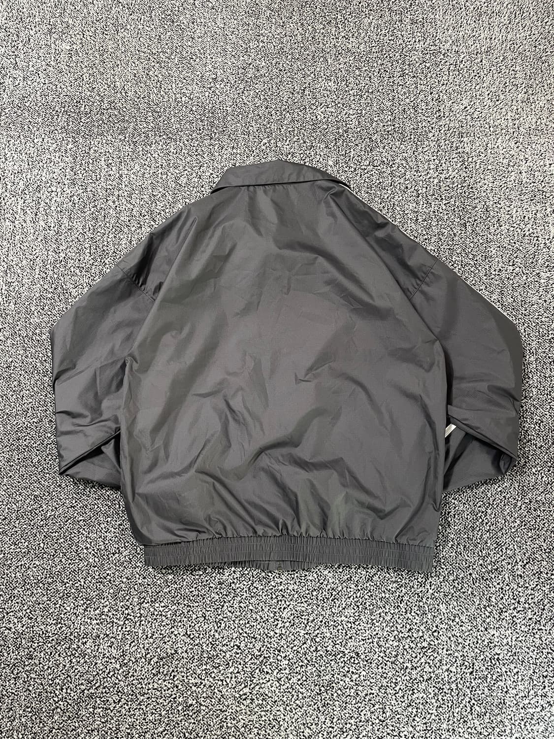 빈티지9. 아디다스 레트로 트레포일 바람막이 자켓 그레이 점퍼 나일론 상품이미지4