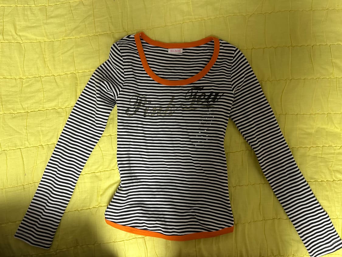 펑크 스트라이프 롱 슬리브  상품이미지2