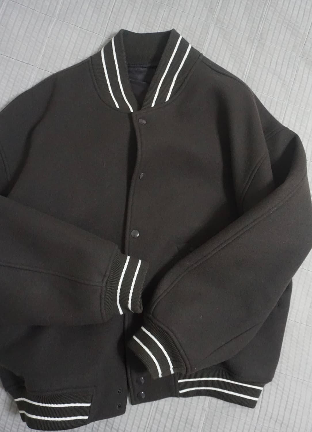 브라운야드 바시티자켓 브라운03 상품이미지5