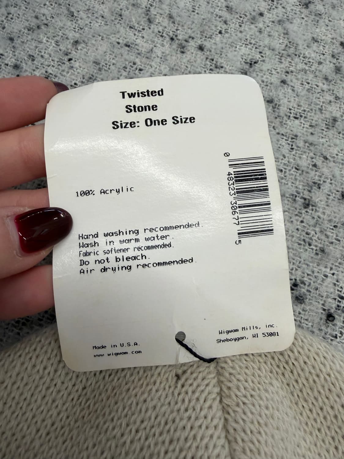 N231. Made in usa 빈티지 비니 상품이미지2