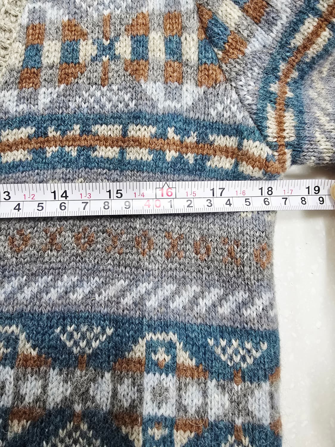 thursdayisland 패턴 롱 가디건 상품이미지8