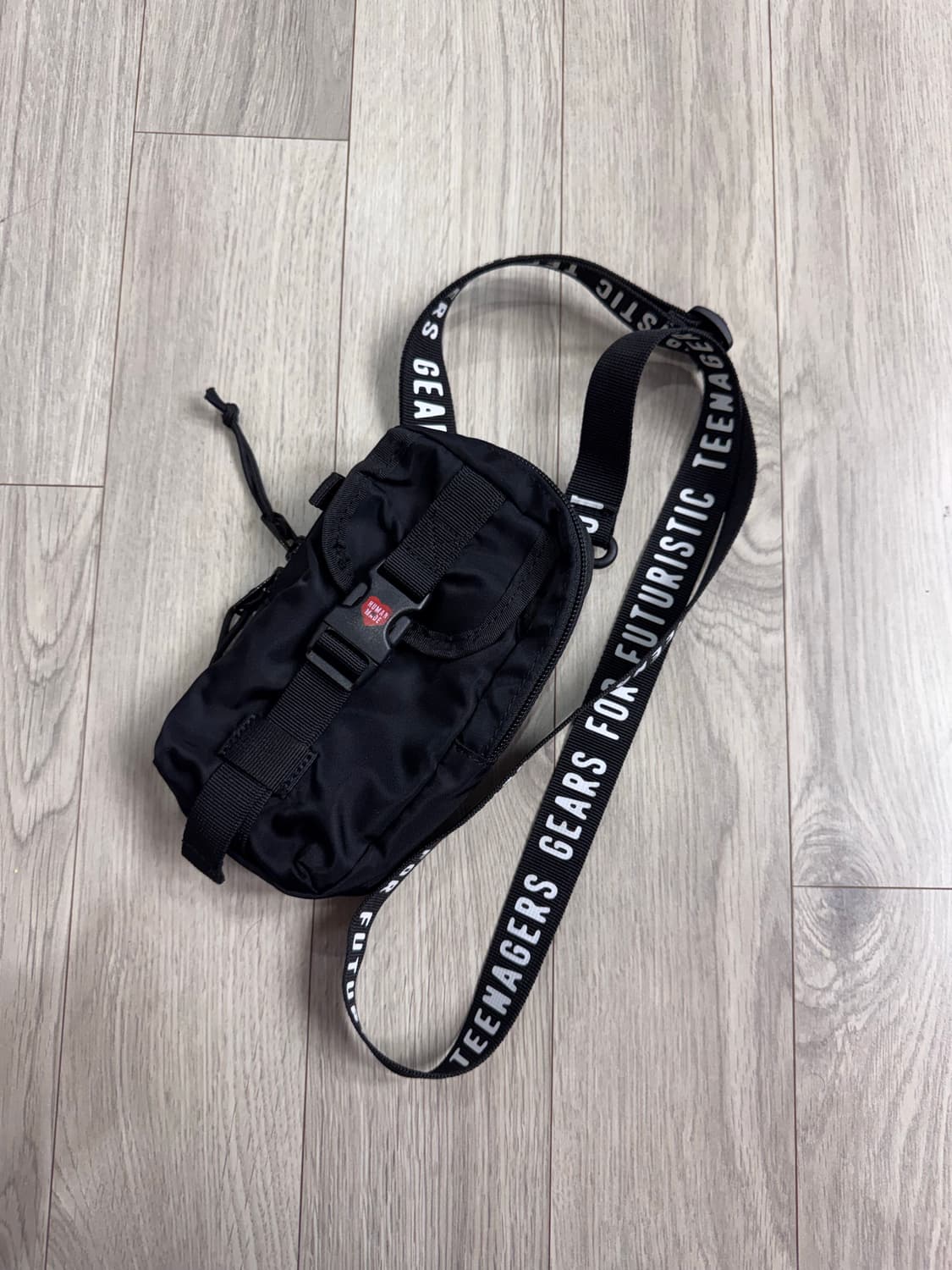 휴먼메이드 미니 웨이스트팩 블랙 상품이미지1