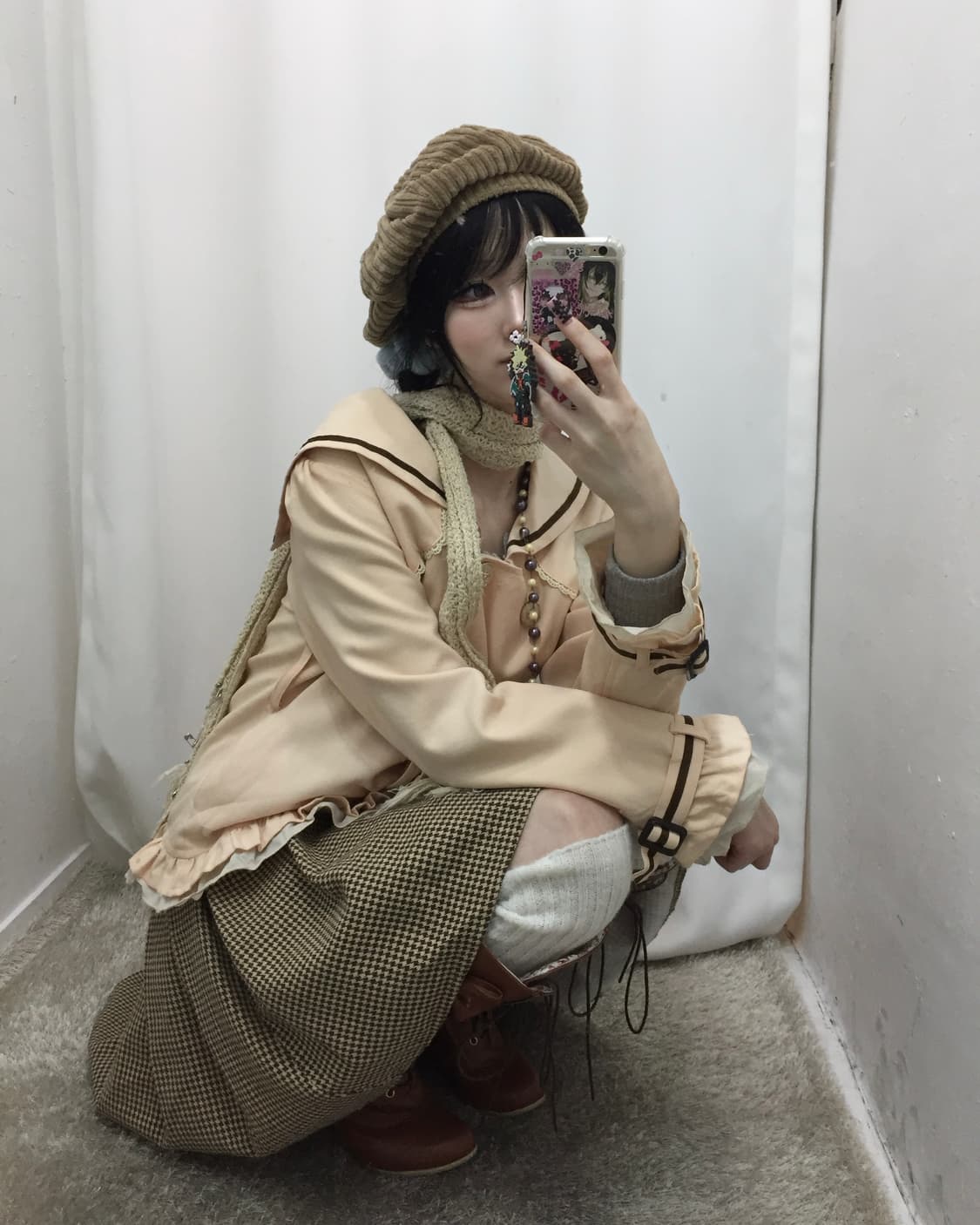AXES FEMME 액시즈팜 프릴 디어 코트 상품이미지3